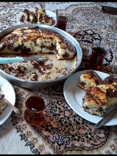 صورة لوصفة كيك بالكاكاو
