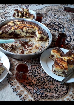صورة لوصفة كيك بالكاكاو