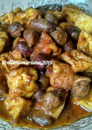 Foto resep Krengsengan tahu dan jantung ayam