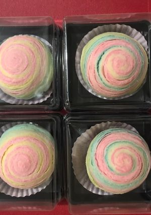 Foto resep Thousand layer 🥮 / 🦄 Unicorn 🥮 / Spiral 🥮