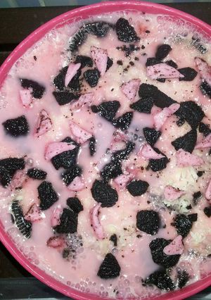 Foto resep Pudding strawberry cheese