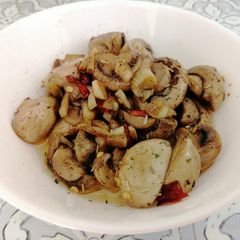 A picture of Garlic Mushrooms.