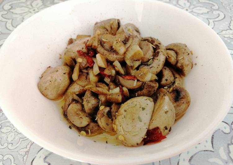 Recipe of Ultimate Garlic Mushrooms