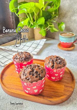 Foto resep Banana Choco Muffin