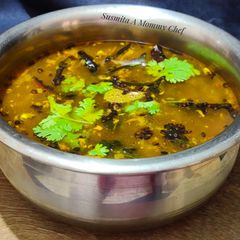 A picture of Tomato Charu (Charupani)/ rasam.