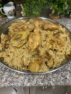 صورة لوصفة مقلوبة دجاج