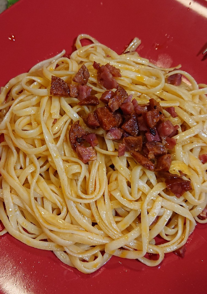 Una foto de Tallarines 🍝contundentes