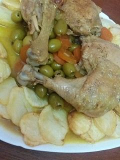 صورة لوصفة طاجين الزيتون