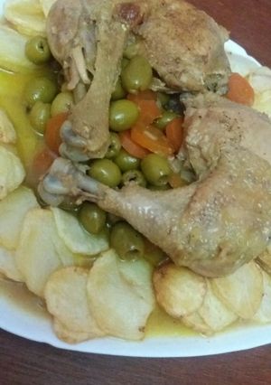 صورة لوصفة طاجين الزيتون