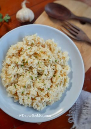 Foto resep 1117. Garlic Butter Rice