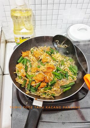 Foto resep Tumis Toge Tahu Kacang Panjang