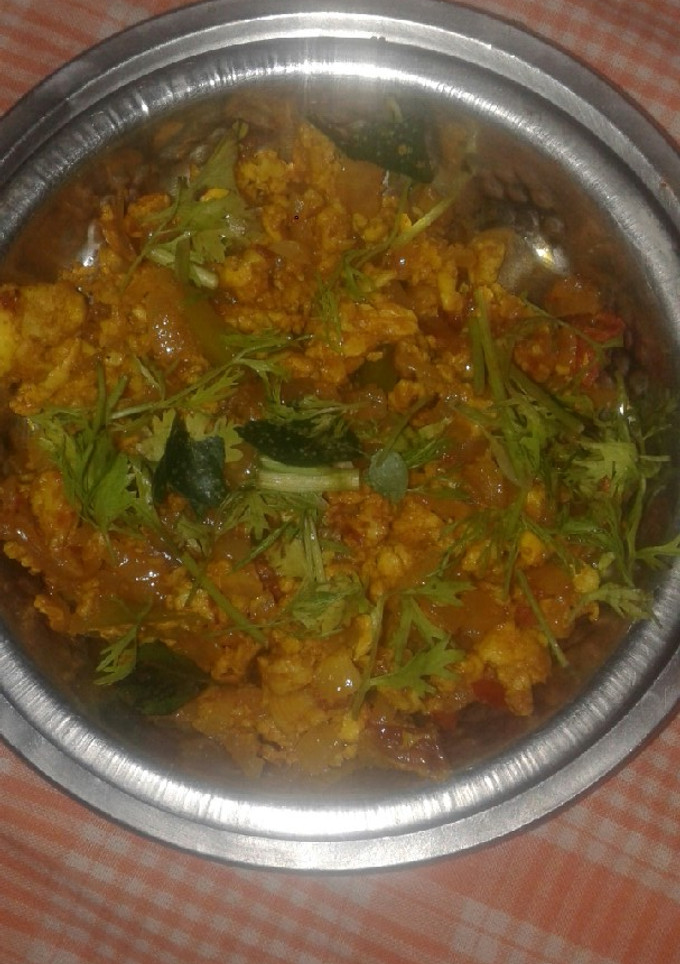 ..ரோட்டு கடை முட்டை பொடிமாஸ் செய்முறை முக்கிய புகைப்படம்