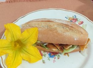 Una foto de Torta de Milanesa con hojuelas