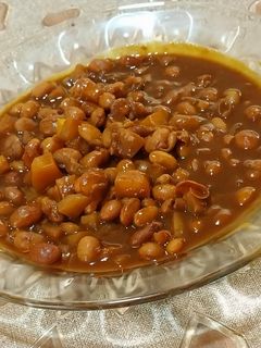 عکسی از دستور خوراک لوبیا چیتی ترش