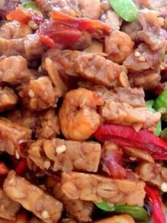 Foto resep Oseng Tempe Udang Petai