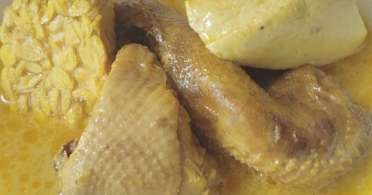 Ayam opor bumbu marinasi