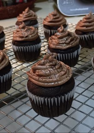 Foto resep Cupcake Coklat Super Gampang (tanpa telur tanpa susu)