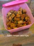 Tumis tempe cabe hijau