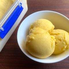 A picture of Mango & Coconut Sorbet.