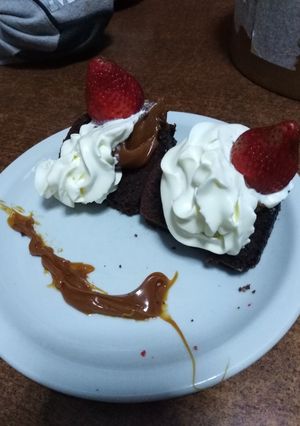 Una foto de Bizcochuelo de chocolate