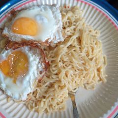 A picture of Indomitable with egg.