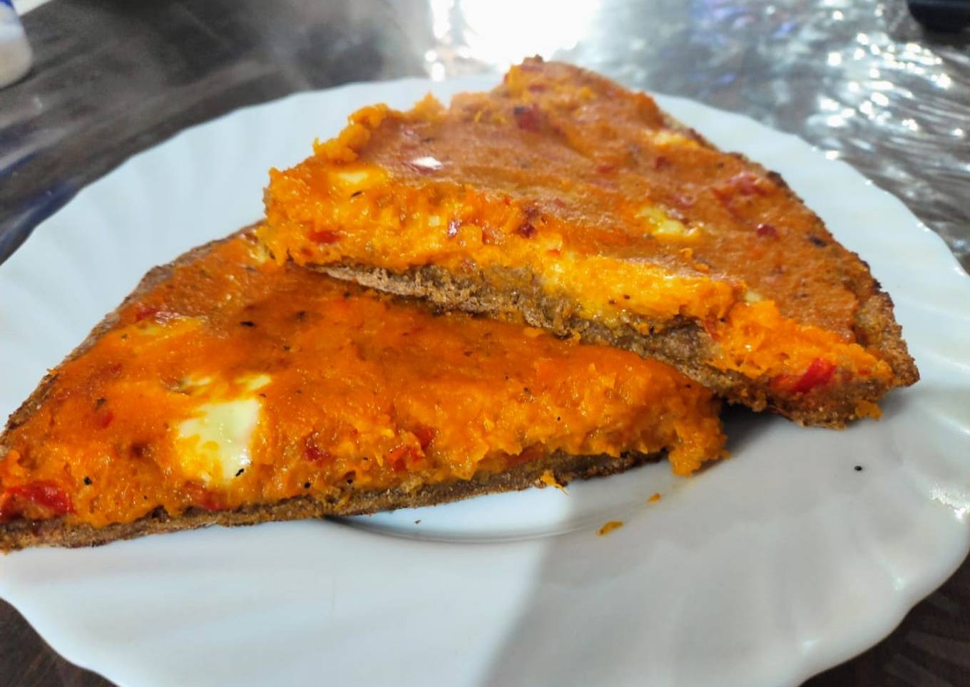 Tarta integral de calabaza