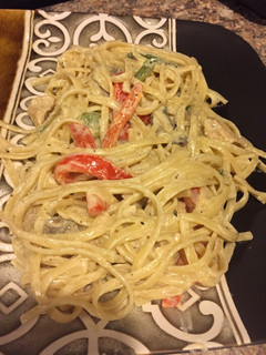 A picture of Cajun Chicken Pasta.