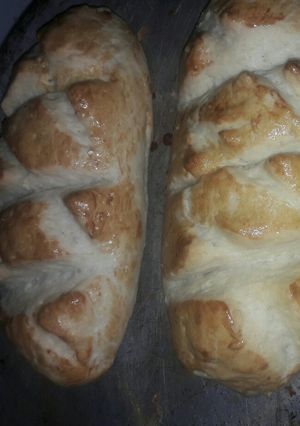 Una foto de Pan caserito con grasa