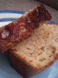 Torta volteada de banana