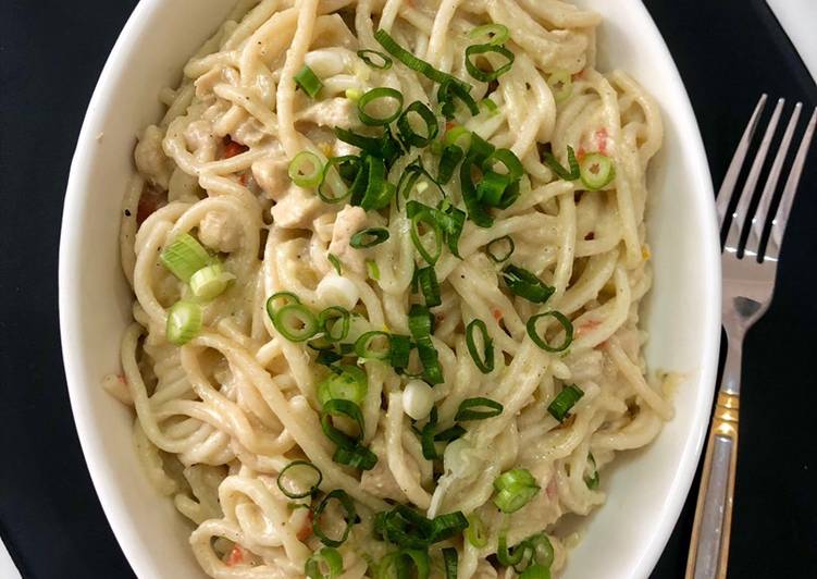 Simple Way to Make Quick Chicken Pasta with Sour Cream