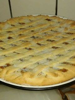 Una foto de Pastafrola de dulce de leche