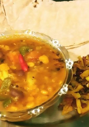সব্জী ডাল (Sabji Dal Recipe In Bengali) রেসিপির প্রধান ছবি