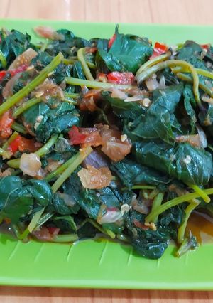 Foto resep Sambal Asam Daun Ubi Jalar