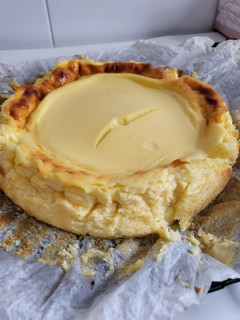 Una foto de Tarta de queso estilo "la Viña"