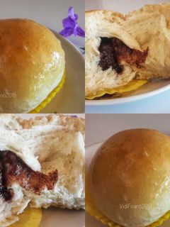Foto resep Roti Manis isi Coklat, Tanpa Telur, Tanpa Susu, Tanpa Ulen 😘