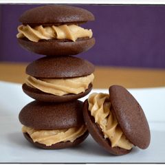 A picture of Chocolate Whoopie Pies.