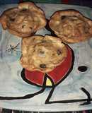 Canastitas de Cebolla, Aceitunas Negras, Panceta y Doble Queso