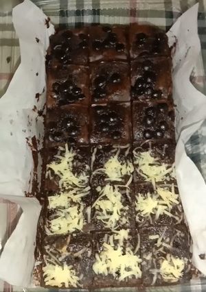 Foto resep Shiny fudgy brownies