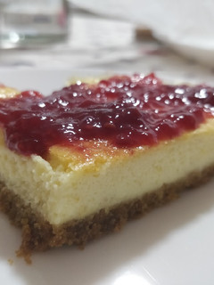 Una foto de Tarta de queso al horno con MCC o Thermomix