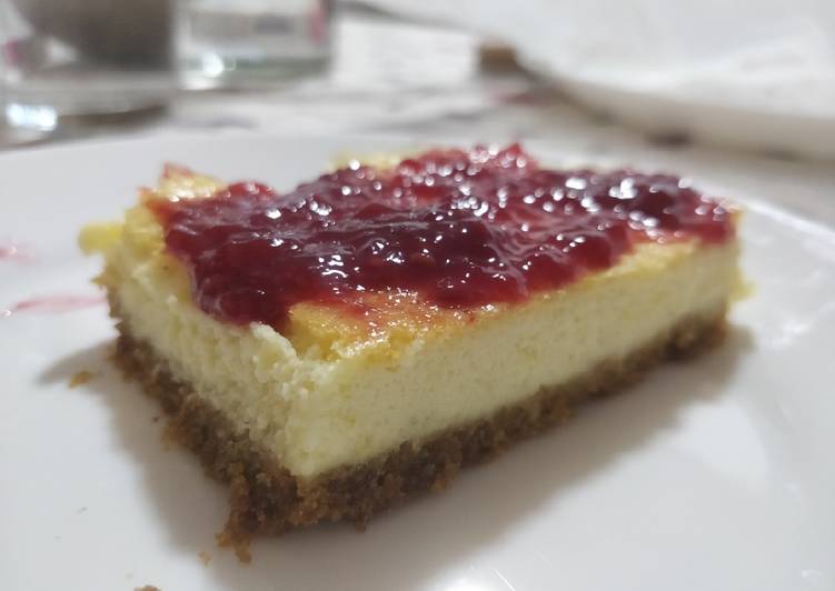 Tarta de queso al horno con MCC o Thermomix