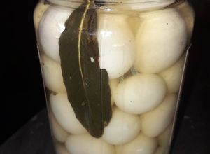 Una foto de Huevos de codorniz en conserva