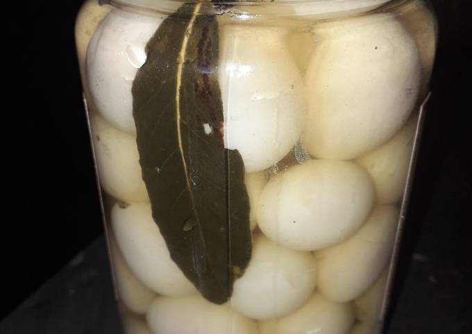 Huevos de codorniz en conserva Receta Huevos de codorniz en conserva Receta