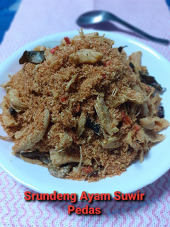 Foto resep 64.Srundeng Ayam Suwir Pedas