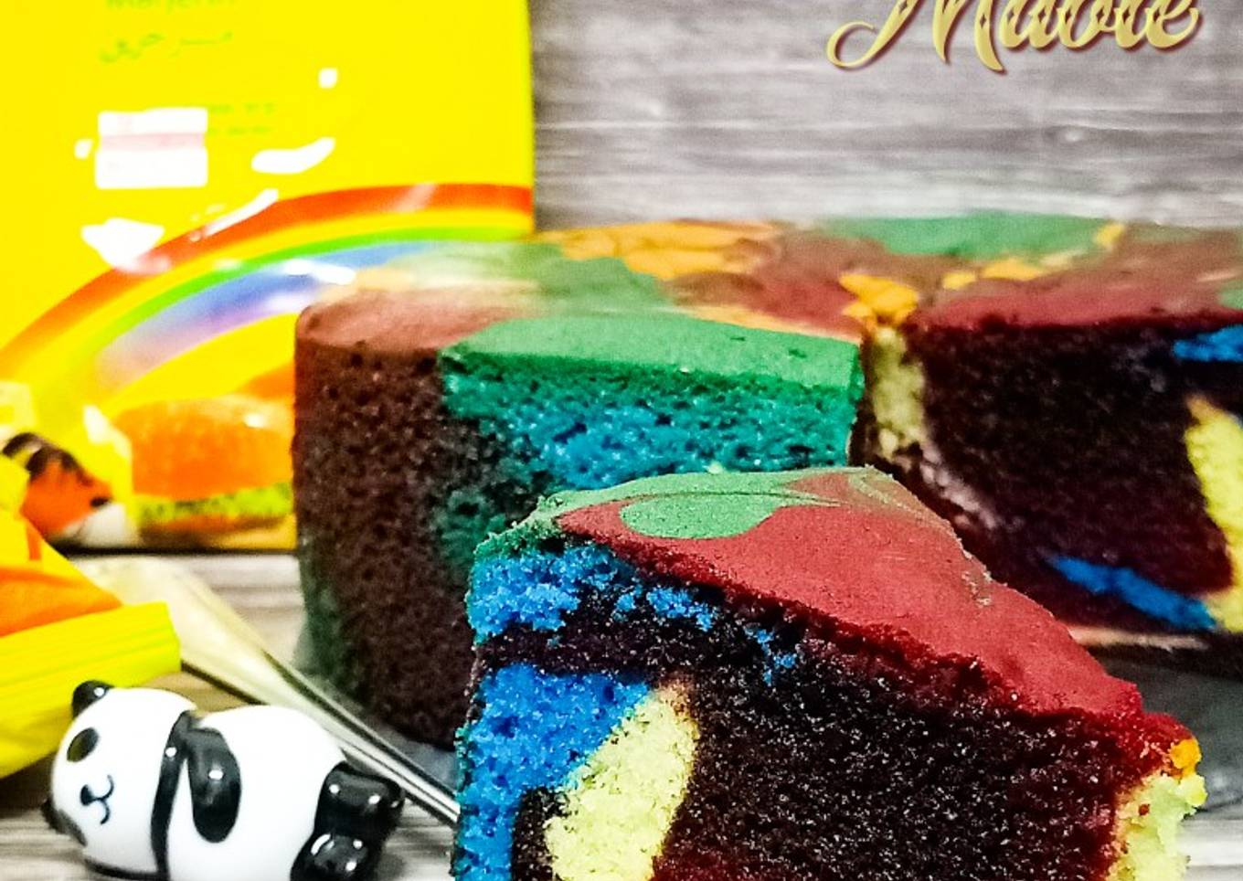 Resepi D’Pelangi Mable Cake yang Memang Lazat dan Simpel