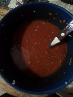 Una foto de Salsa de tomate casera