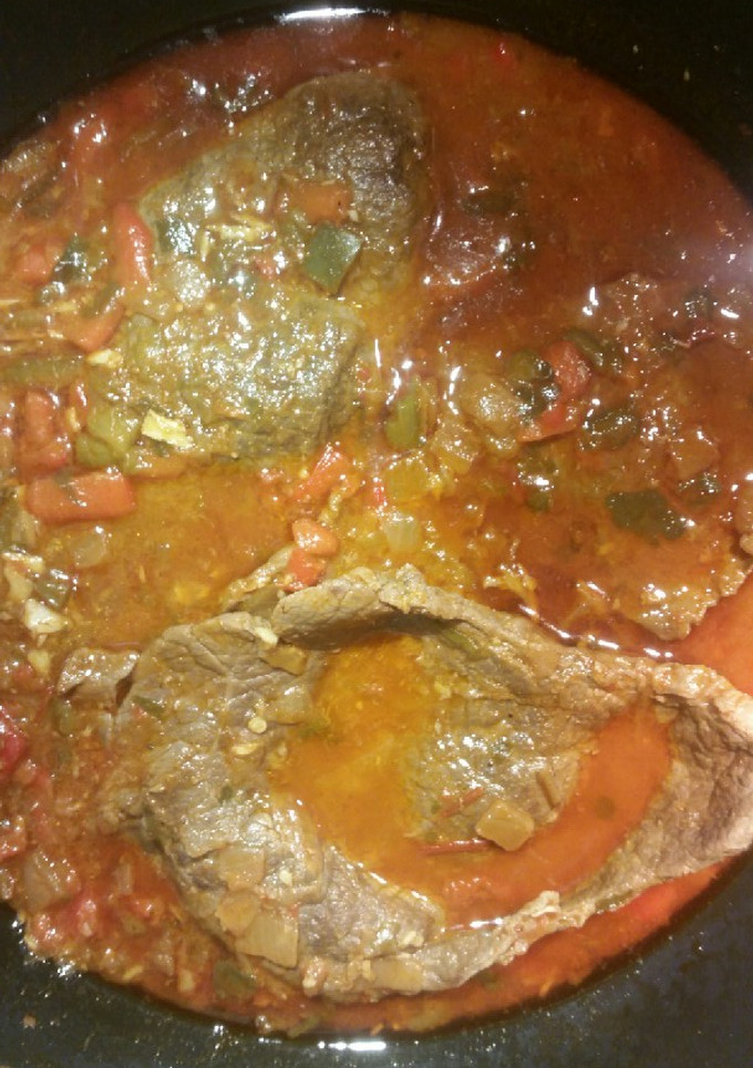 Una foto de Filetes de ternera guisados