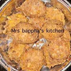 Potato chicken cutlets A picture of Potato chicken cutlets.