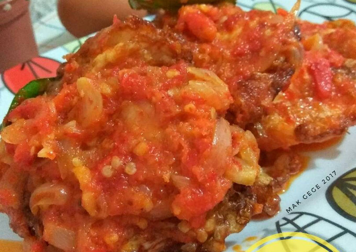 Balado Telur Ceplok π³