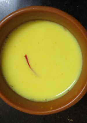 A picture of Kesar wala Doodh.