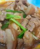 Thịt rang hành và cách trữ hành lá được lâu